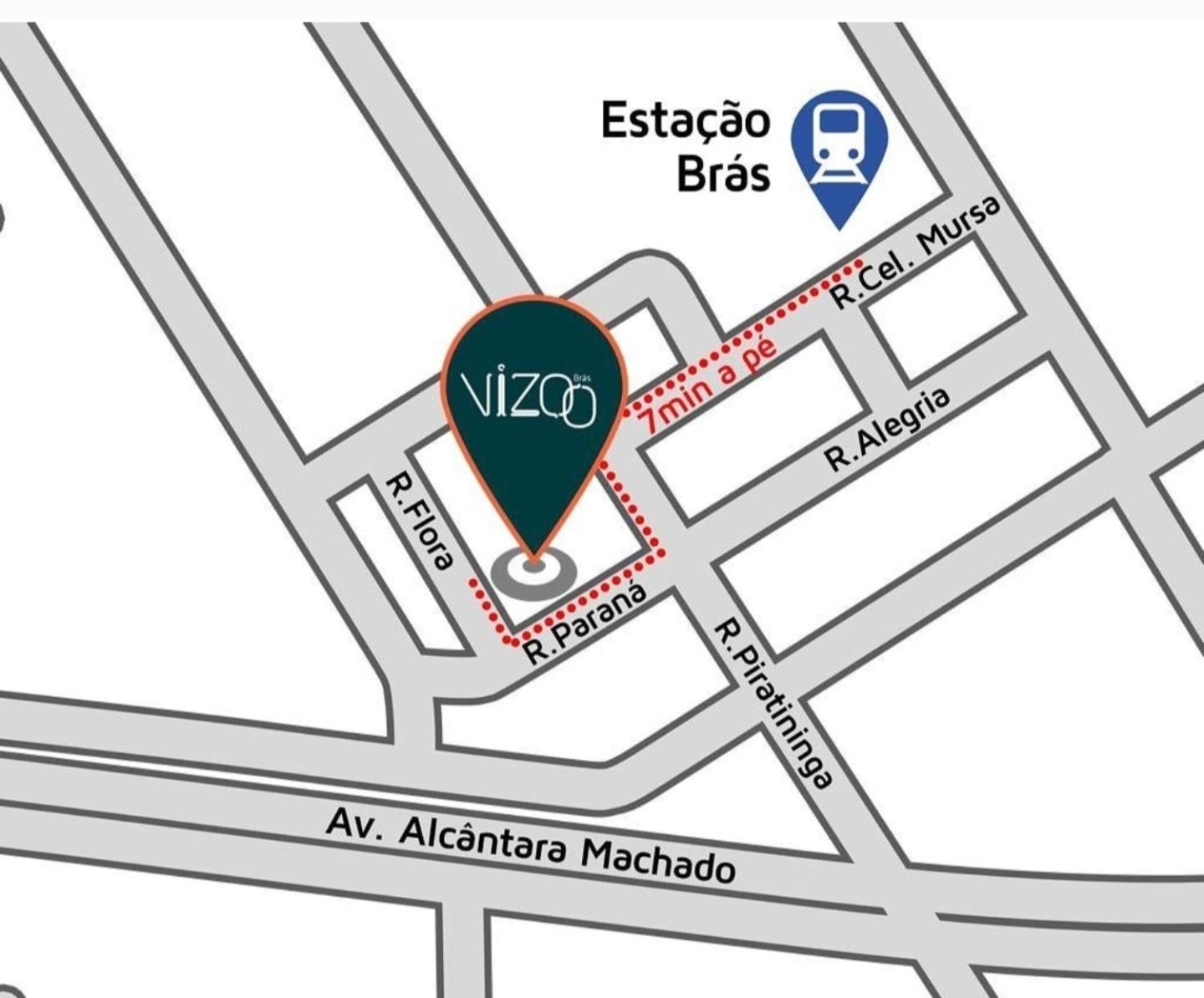 Vizoo Bras 05 And - Conforto A 300m Do Metro Apartamento